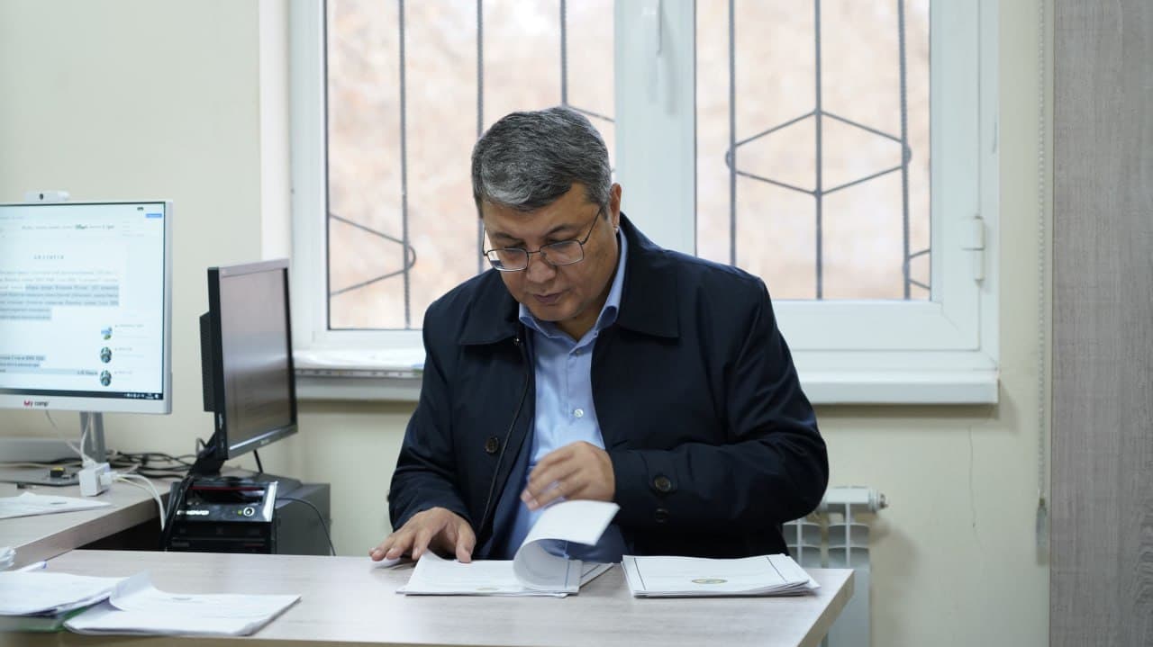 Адлия вазири Яшнобод туманида 2-сон Ички ишлар бўлими фаолияти билан танишди