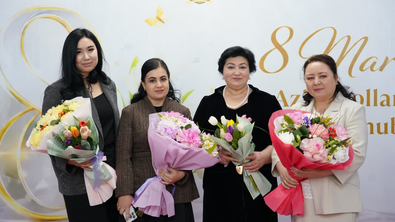 Adliya vazirligida ayollarga hurmat va ehtirom ko'rsatildi