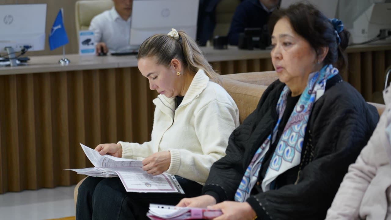 Adliya vaziri vazirlik binosida navbatdagi qabulini o'tkazdi