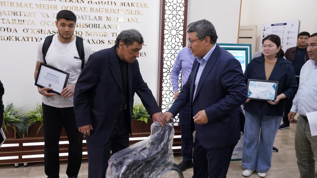 Адлия вазирининг сайёр қабули ташкил этилди