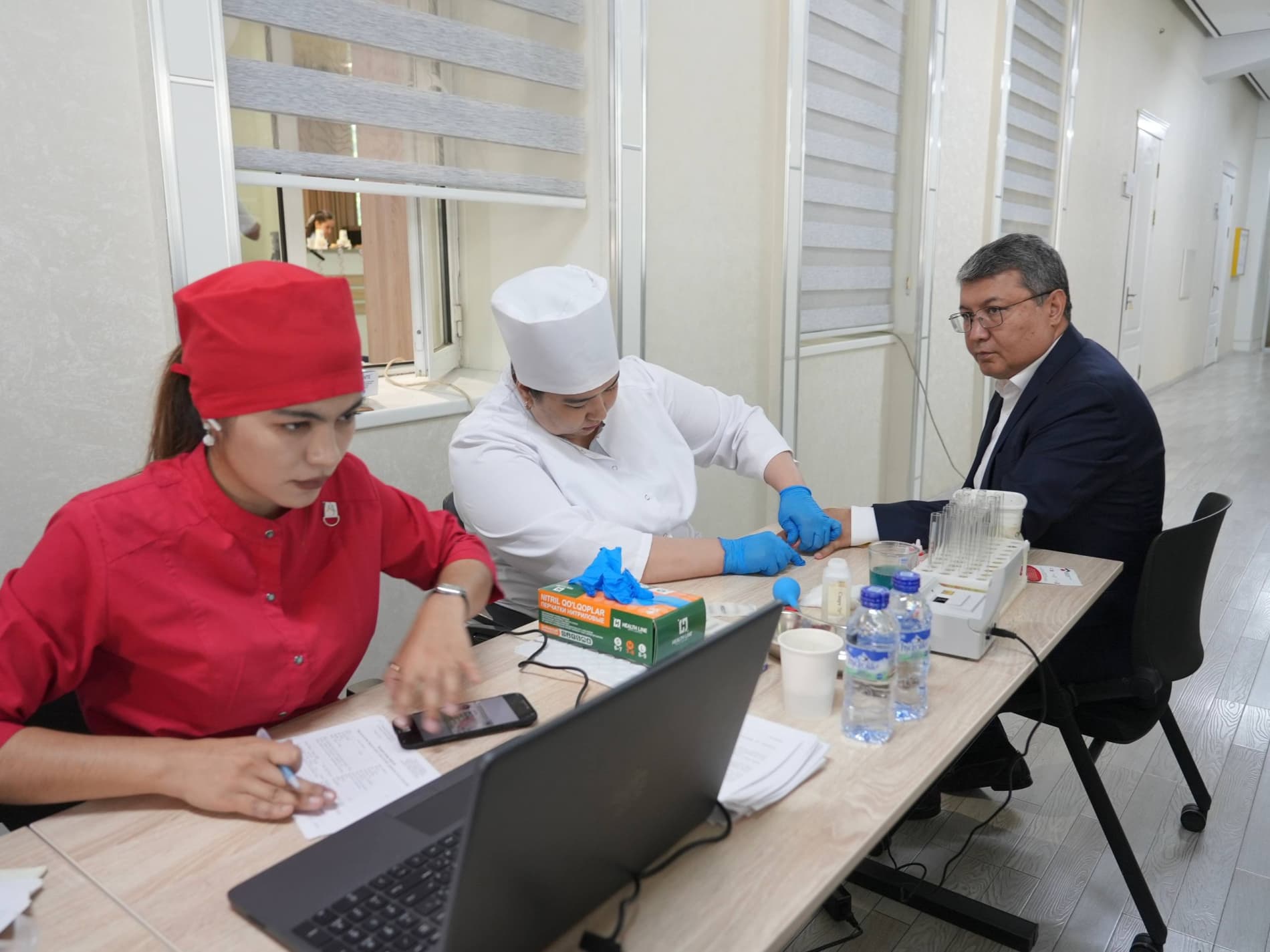 ♥️ A charitable blood donation campaign “Sharing Kindness” was organized at the initiative of the Ministry of Justice.