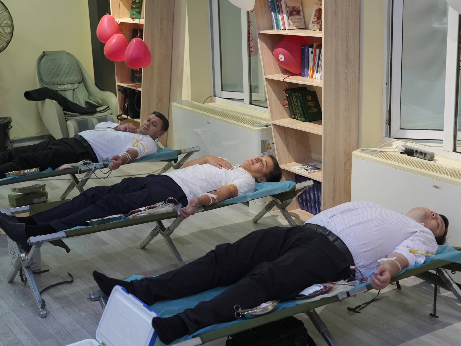 ♥️ A charitable blood donation campaign “Sharing Kindness” was organized at the initiative of the Ministry of Justice.