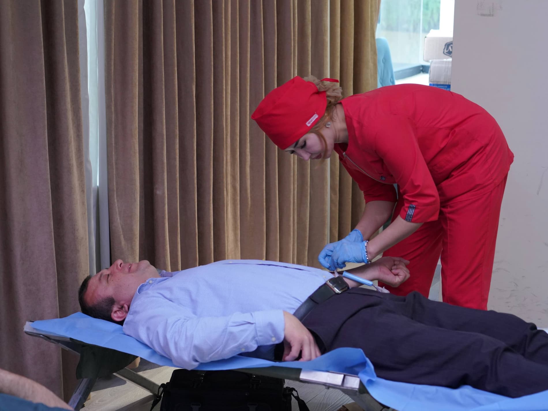 ♥️ A charitable blood donation campaign “Sharing Kindness” was organized at the initiative of the Ministry of Justice.