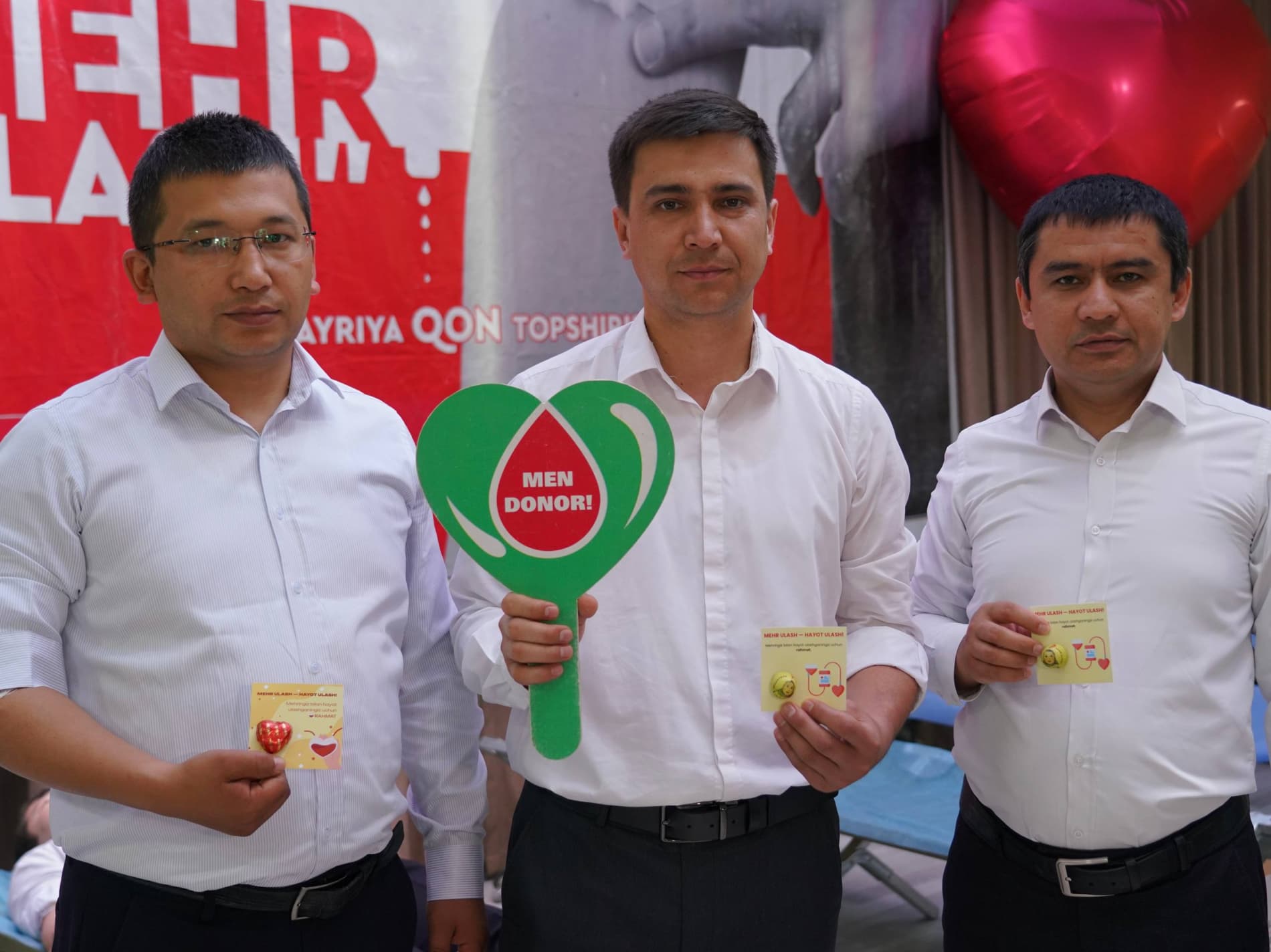♥️ A charitable blood donation campaign “Sharing Kindness” was organized at the initiative of the Ministry of Justice.