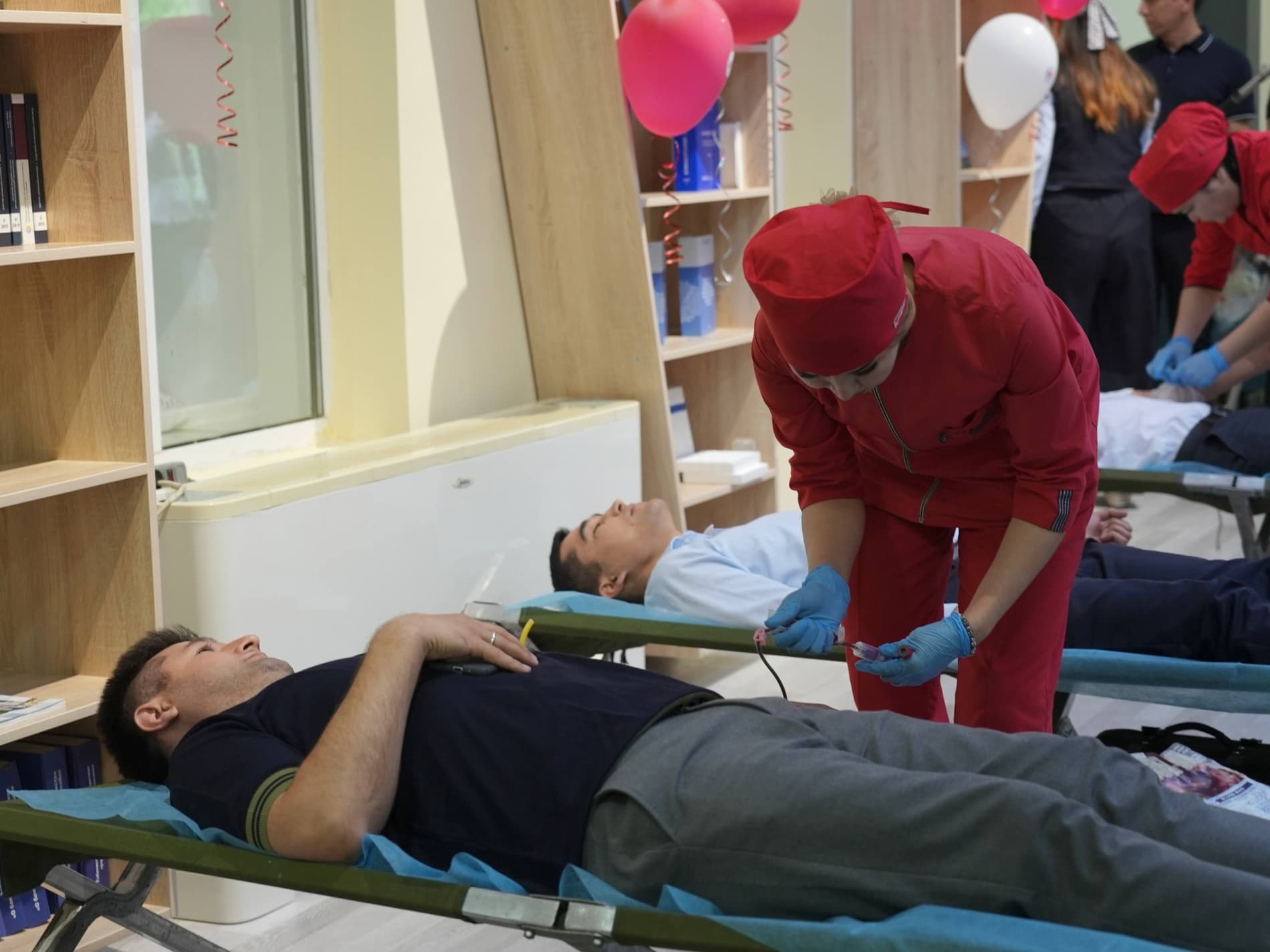 ♥️ A charitable blood donation campaign “Sharing Kindness” was organized at the initiative of the Ministry of Justice.