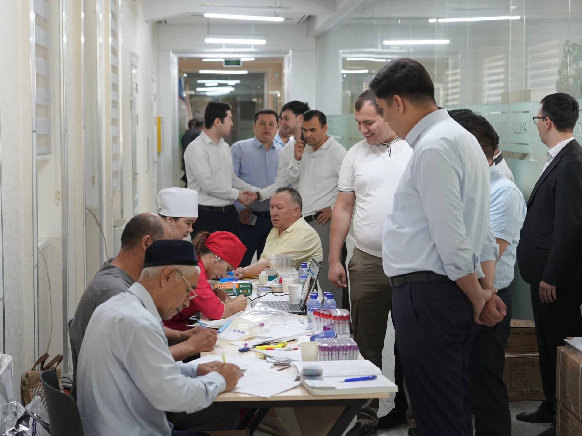 ♥️ A charitable blood donation campaign “Sharing Kindness” was organized at the initiative of the Ministry of Justice.