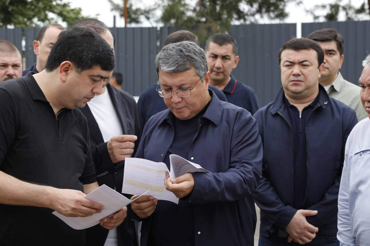 Minister of Justice A. Tashkulov visited the “Yangiobod” market in Yashnobod district