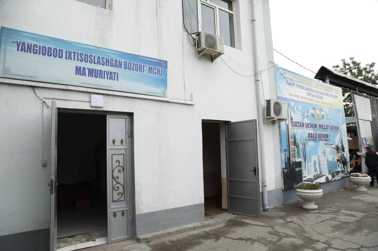 Minister of Justice A. Tashkulov visited the “Yangiobod” market in Yashnobod district