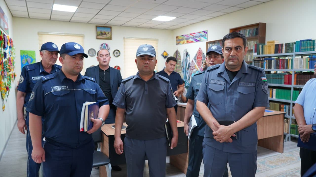 🔴 Яшнобод туманида жиноятчиликнинг олдини олиш ва жамоат хавфсизлигини таъминлаш борасидаги ишлар давом этмоқда
