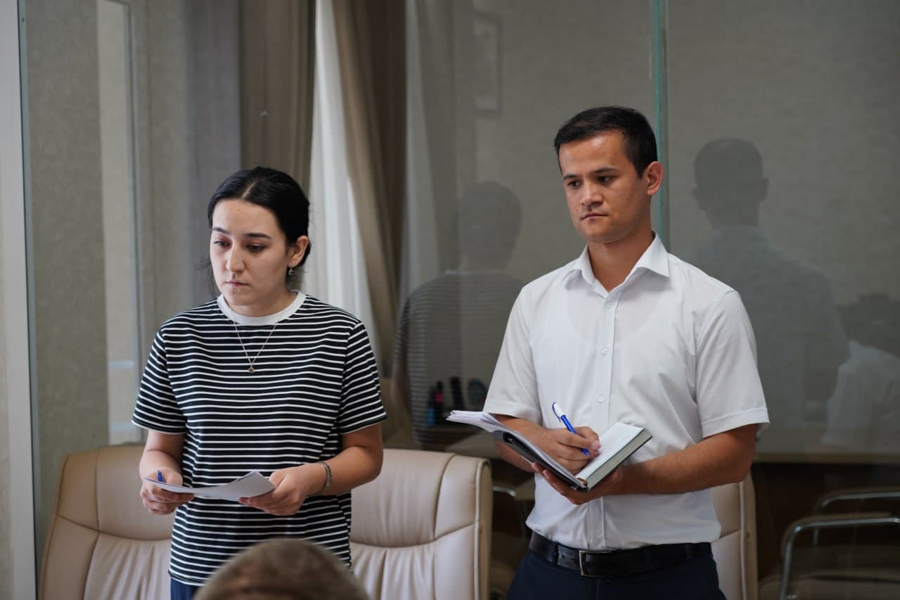 The Minister of Justice held another reception at the Ministry’s building