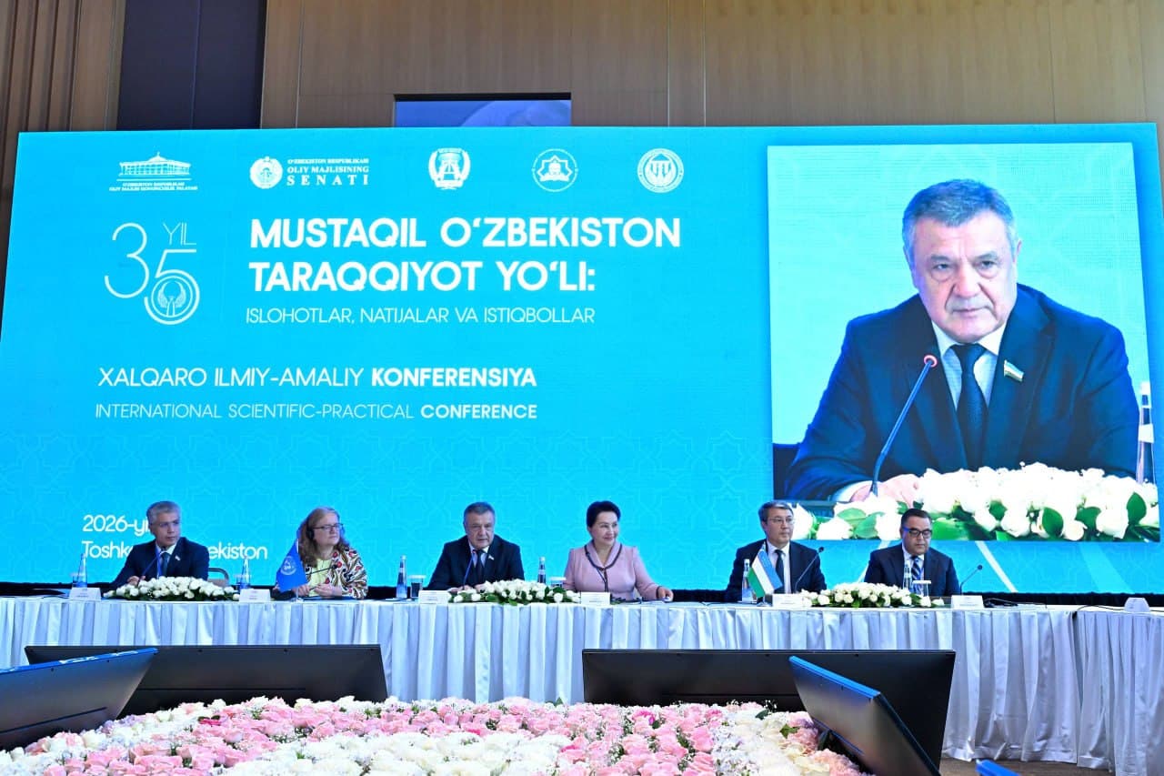 Mustaqil O‘zbekistonning 35 yillik taraqqiyot yo‘li xalqaro anjumanda muhokama qilinmoqda