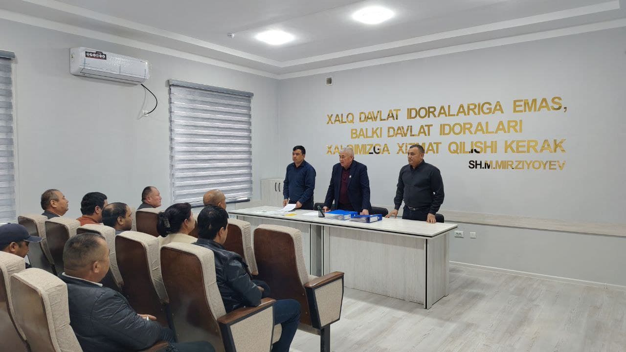 Кадастр соҳасида коррупсияга қарши курашиш бўйича амалга оширилган ишлар кўриб чиқилди