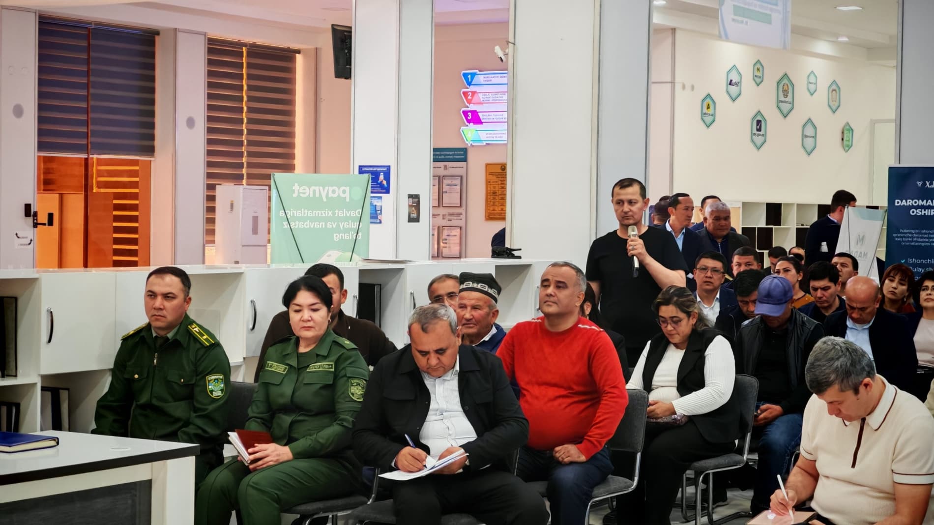 Председатель Правления Центрального банка провёл открытый диалог с предпринимателями Нишанского района