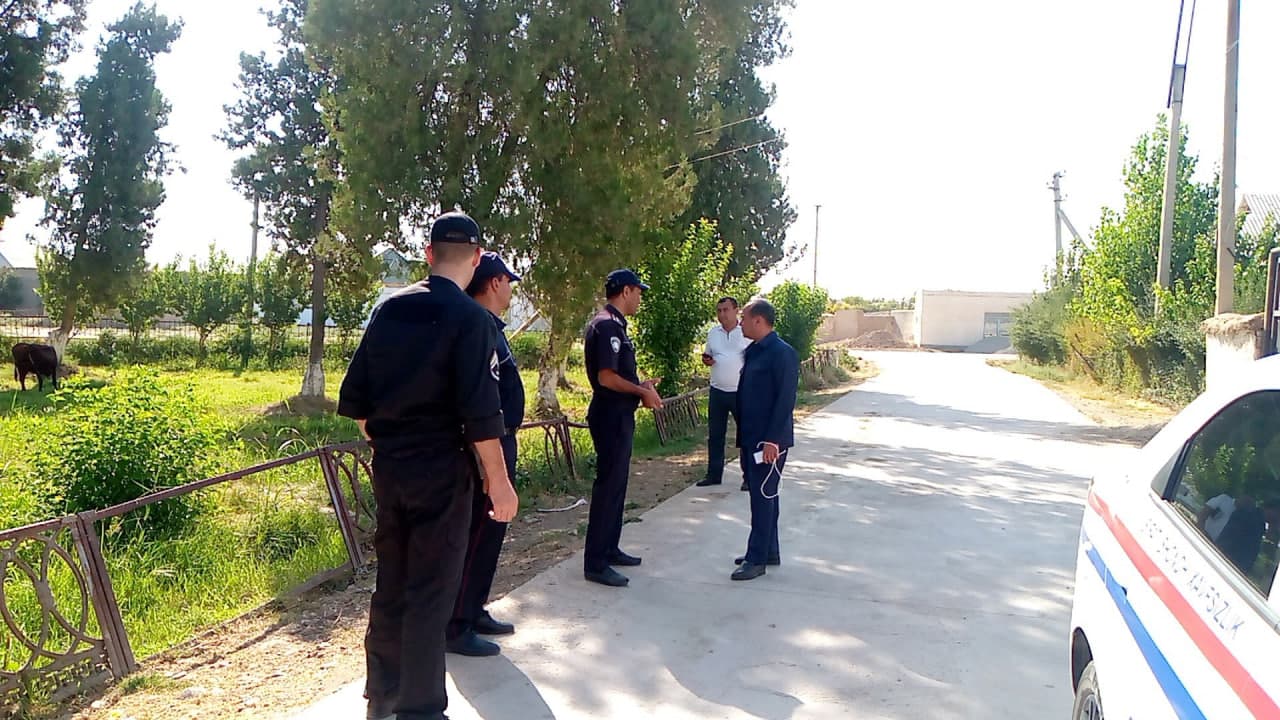 Tuman hokimi Tallikuron mahallasida bo‘ldi