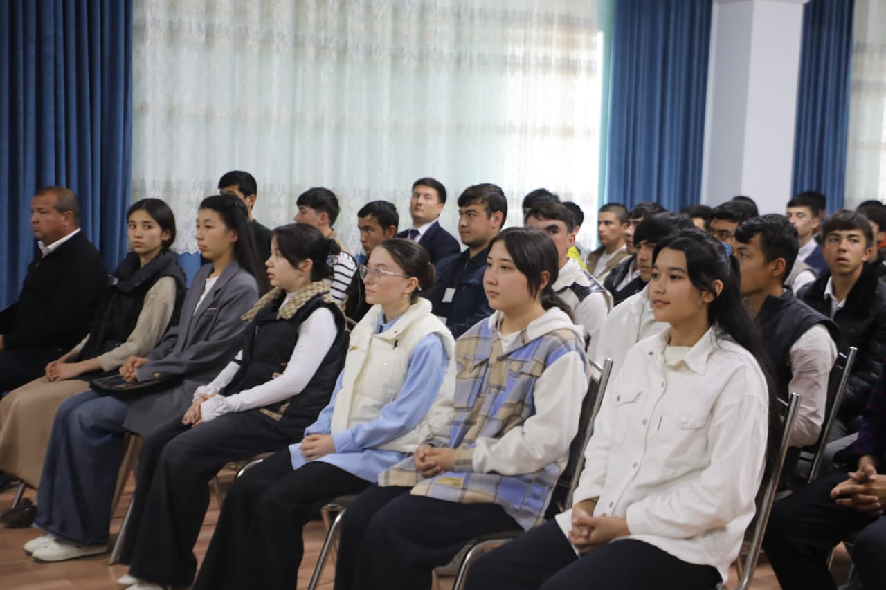 Техникум битирувчилари билан учрашув ўтказилди