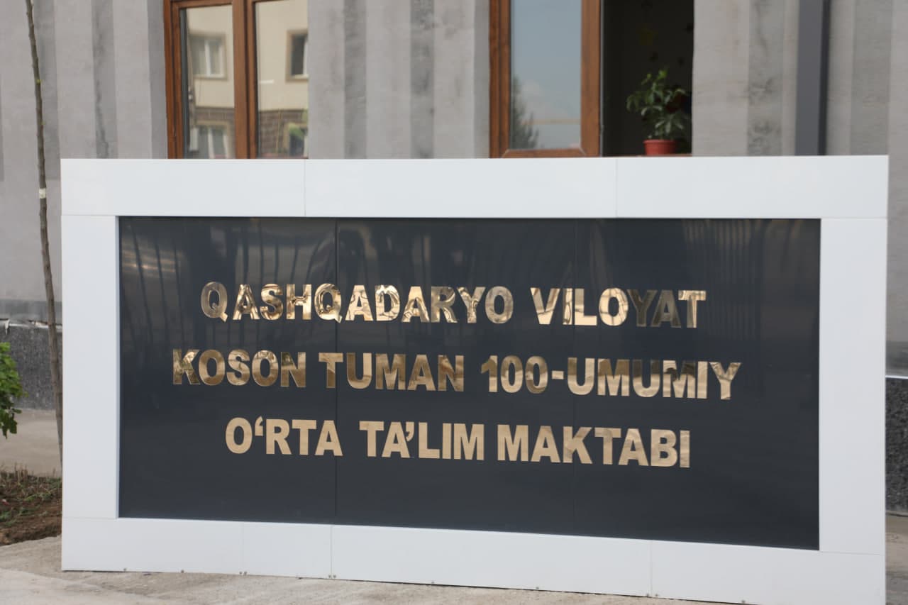 100-maktabda GRACE dasturi ijrosi o'rganildi