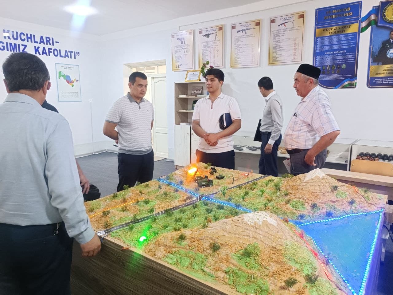 Korrupsiyaga qarshi kurashish agentligining Respublika ishchi guruhi vakillari Koson tumanida