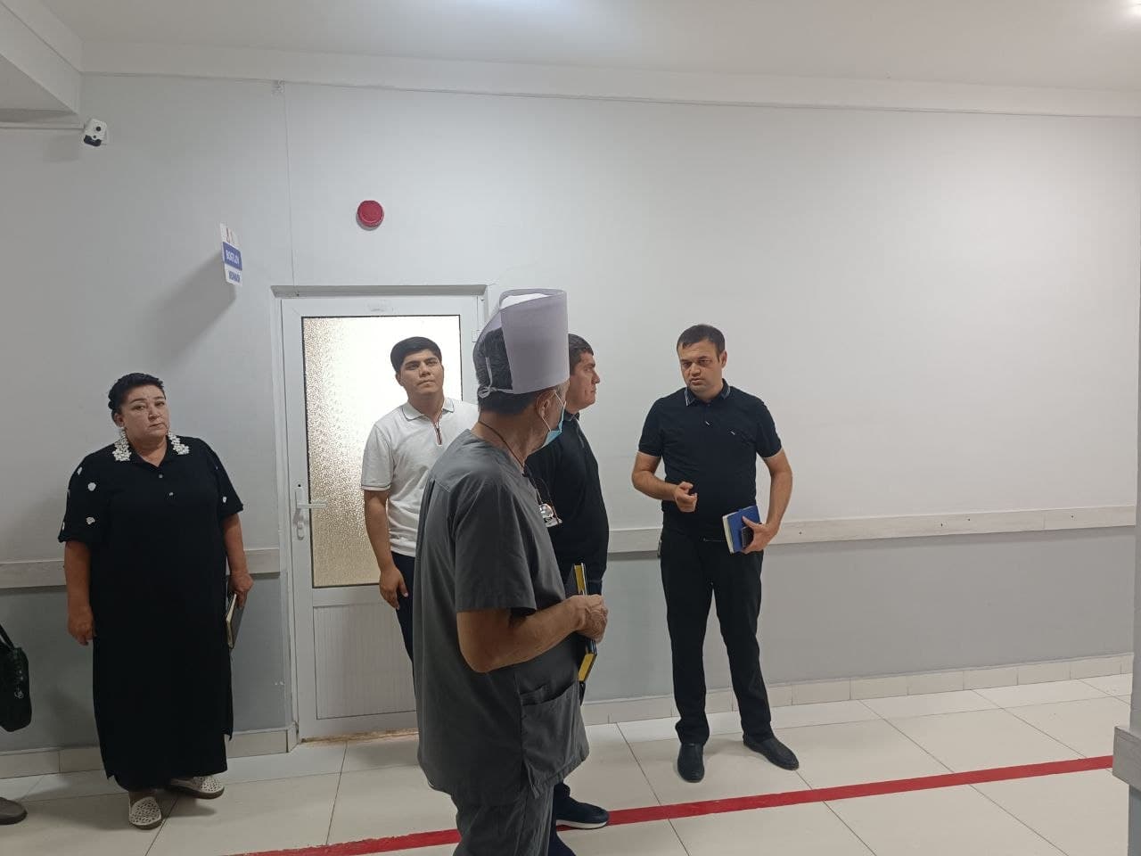 O'rganish ishlari Koson tumani tibbiyot birlashmasida davom etdi