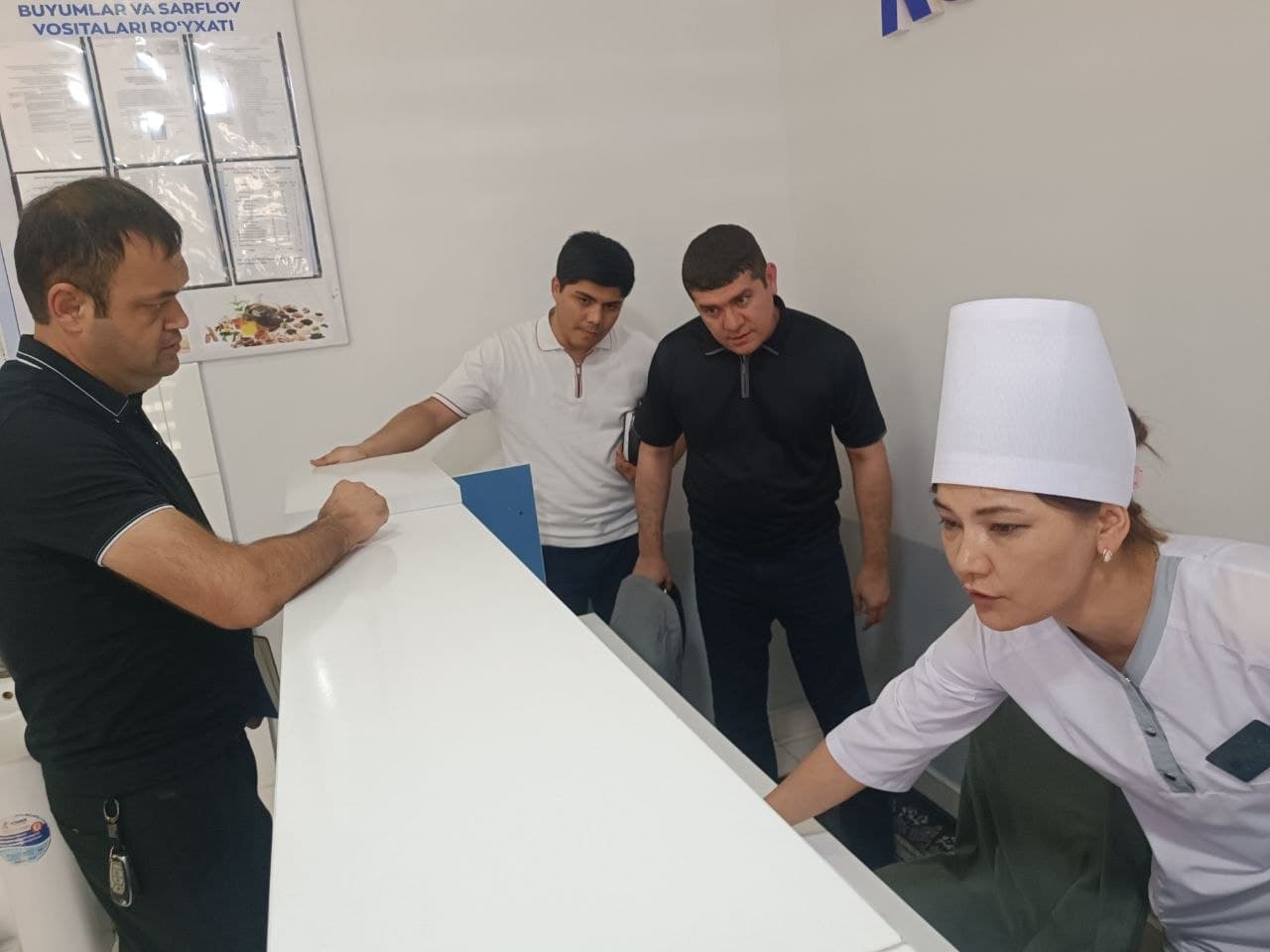 O'rganish ishlari Koson tumani tibbiyot birlashmasida davom etdi
