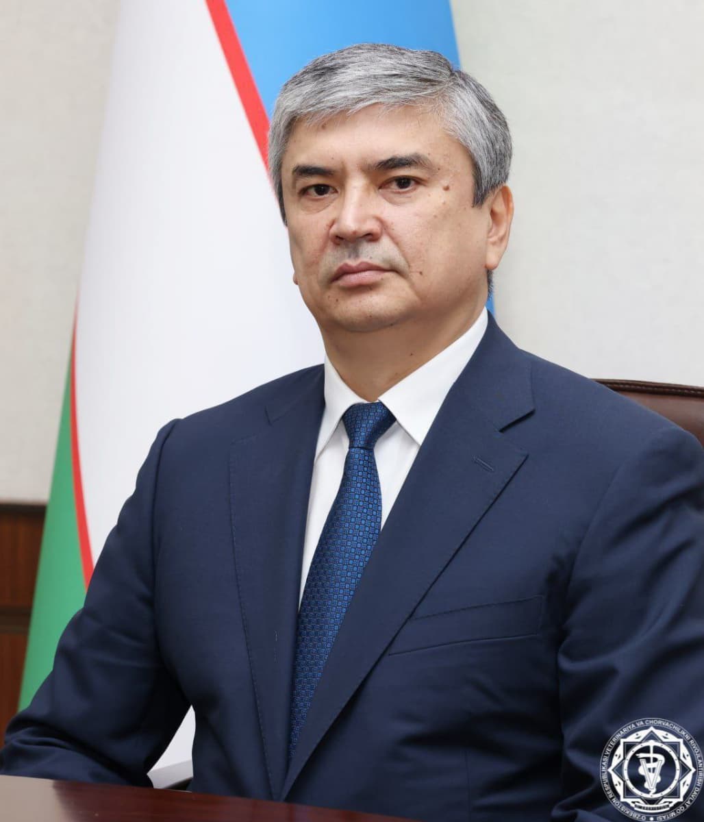 VETERINARIYA VA CHORVACHILIKNI RIVOJLANTIRISH DAVLAT QO‘MITASI RAISINING YANGI YIL BAYRAMI MUNOSABATI BILAN BAYRAM TABRIGI!