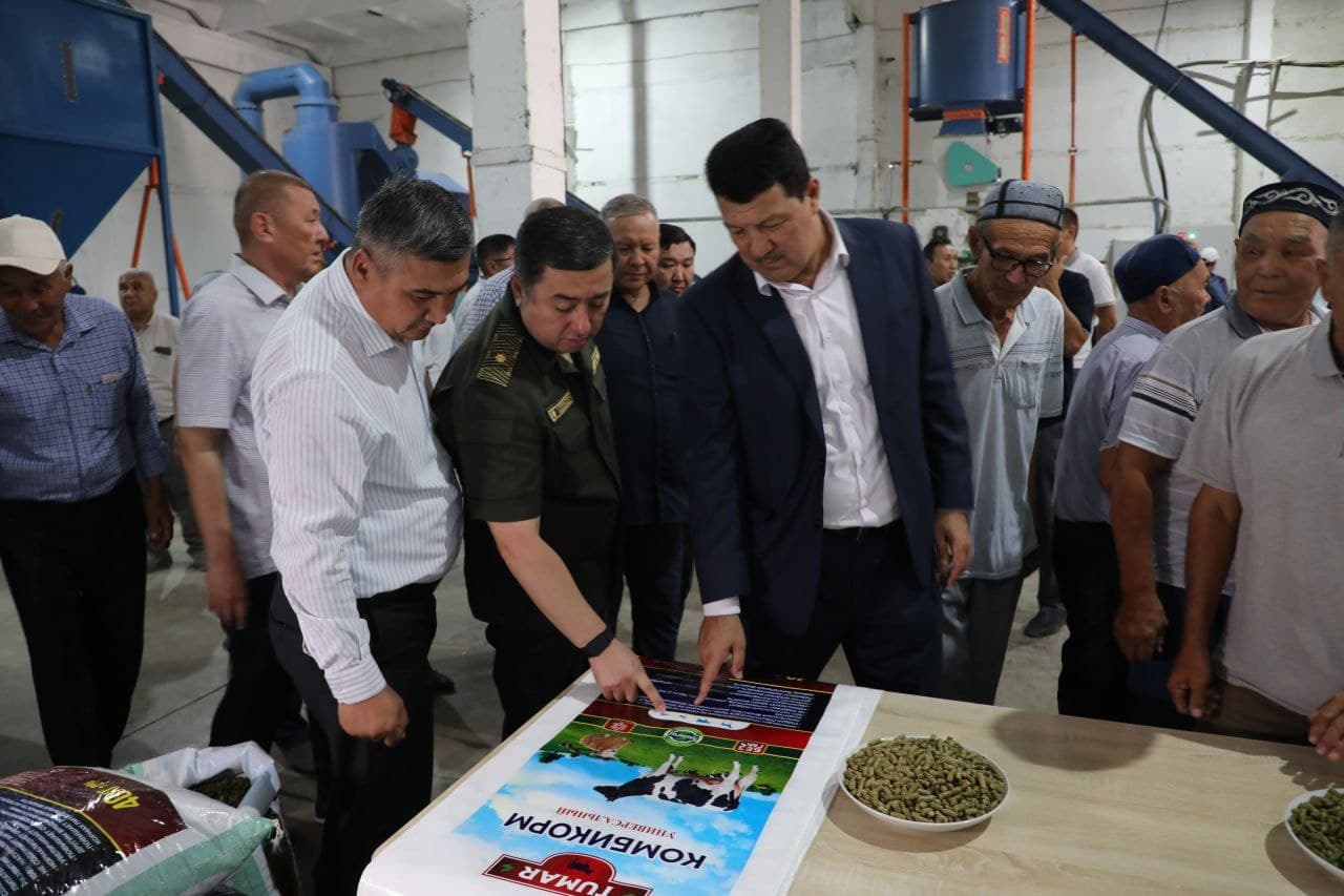 Нукусда замонавий озуқа ишлаб чиқариш корхонаси ишга тушди