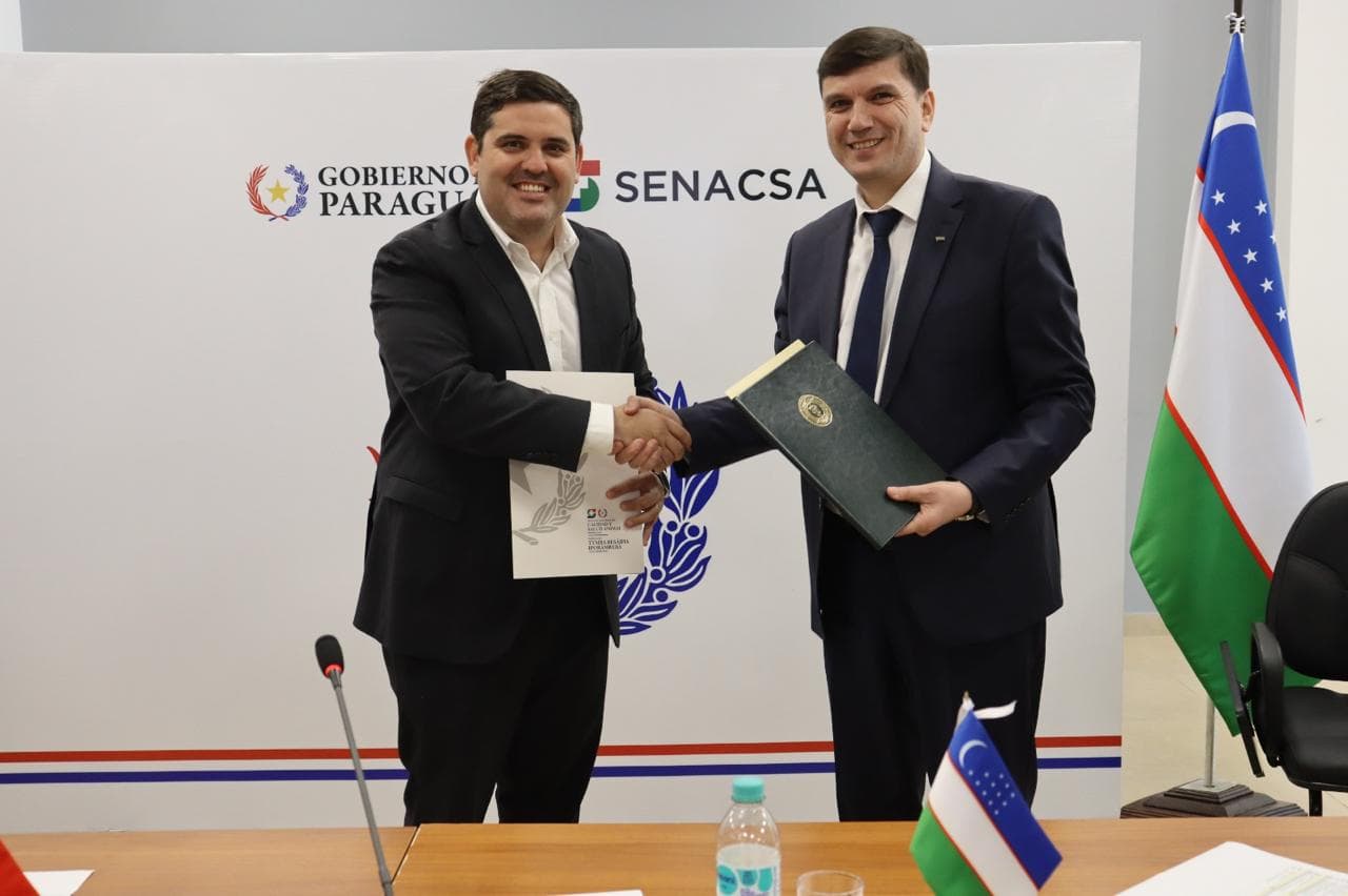 Bilateral cooperation between Uzbekistan and Paraguay has been established in the areas of veterinary medicine and livestock.
