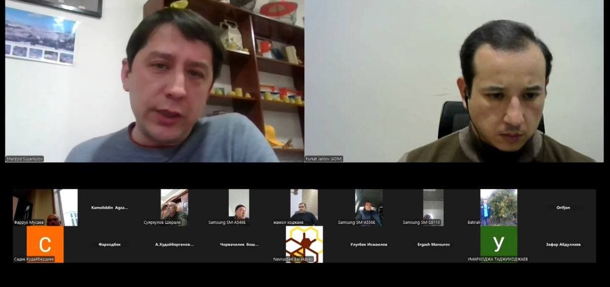 Asalarichilik sohasida faoliyat yuritayotgan tadbirkorlar bilan ochiq muloqot o‘tkazildi
