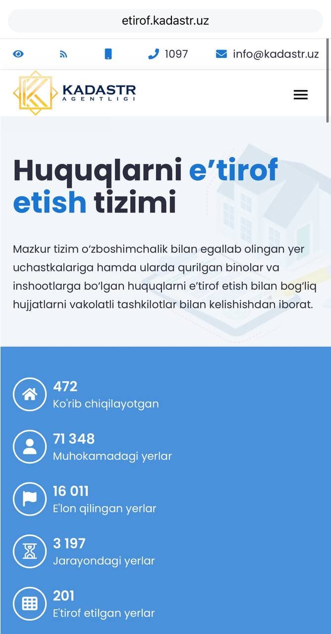 Daily Report of the “E’TIROF” Information System