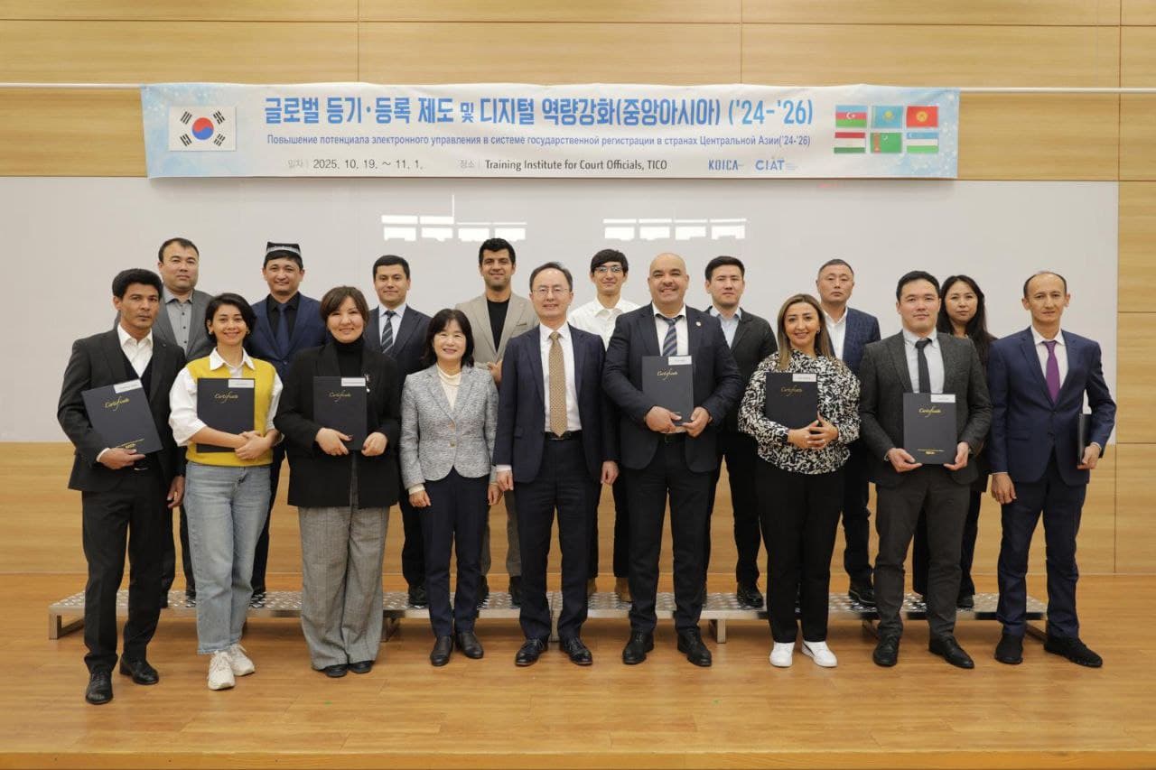 Koreya Respublikasida Markaziy Osiyo davlatlari uchun amaliy o‘quv-seminar o‘tkazildi