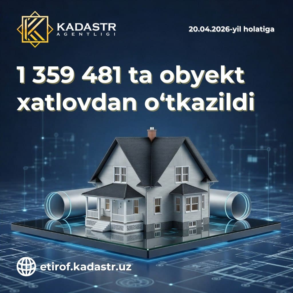 O‘zbekiston Respublikasi O‘RQ–937-sonli Qonuni doirasida: