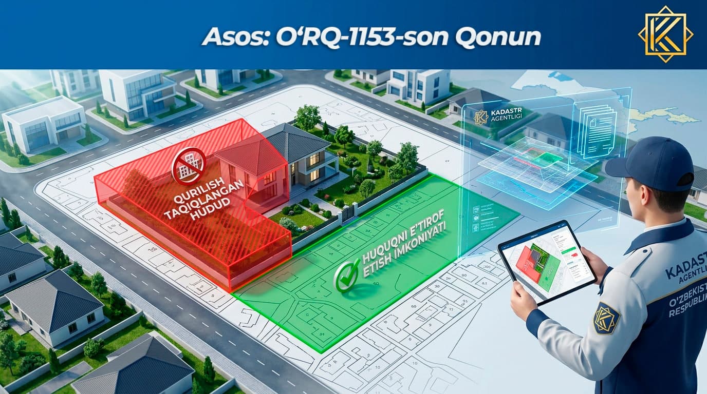 QURILISH TAQIQLANGAN HUDUDGA TUSHIB QOLGAN UY-JOY BO‘YICHA HUQUQ E’TIROF ETILISHI QAYTA KO‘RIB CHIQILISHI MUMKIN