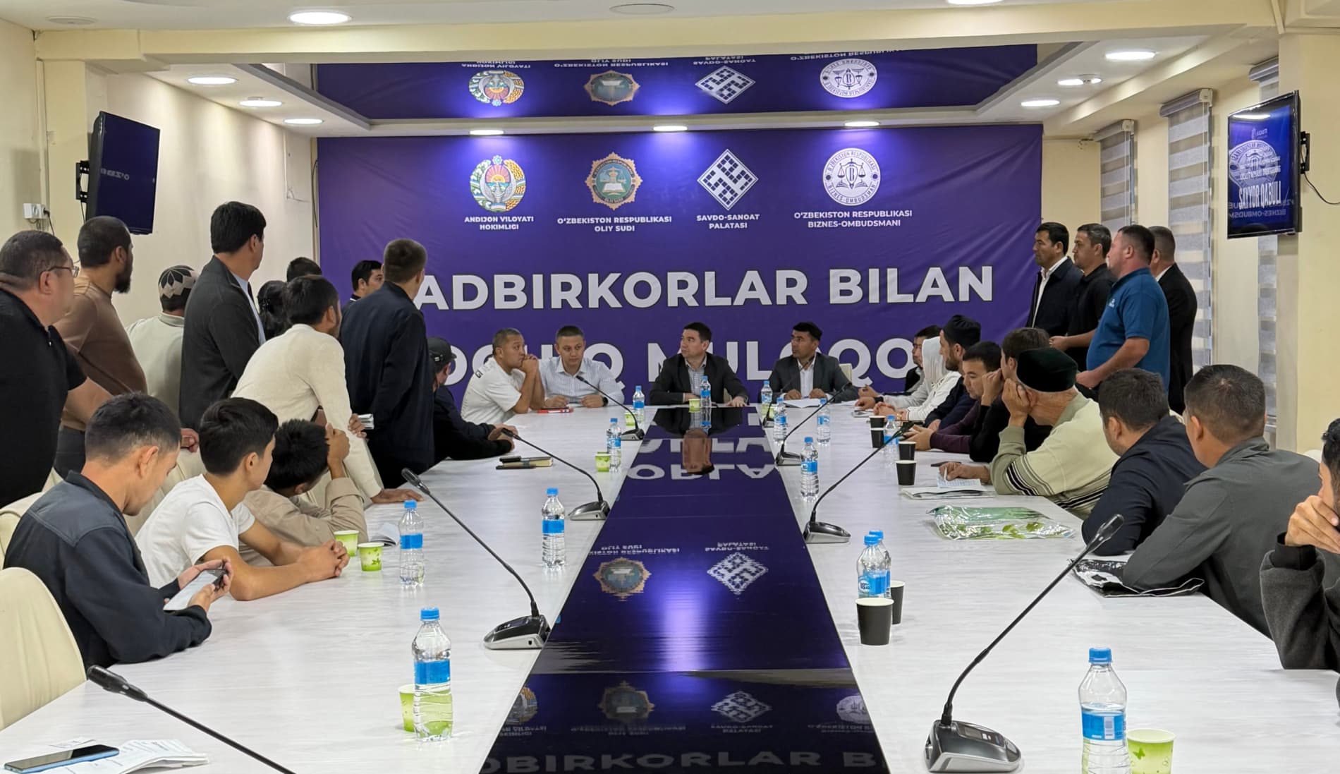 ANDIJONDA SAYYOR QABUL DAVOM ETMOQDA