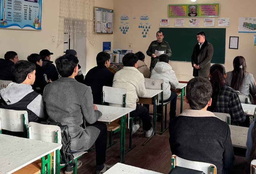 Maktablarda “vijdon” darsi o‘tildi