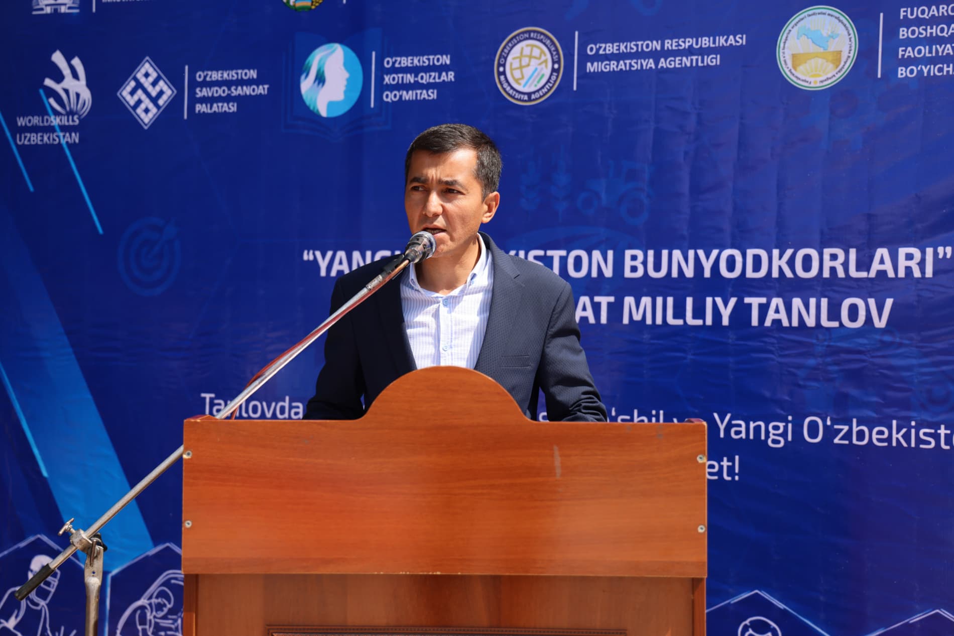 🔵 Kelajak bunyodkorlari mahorat maydonida