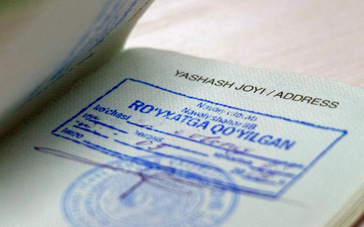 Manzilingizni o‘zgartirdingizmi? Uni ro‘yxatdan o‘tkazishni unutmang!