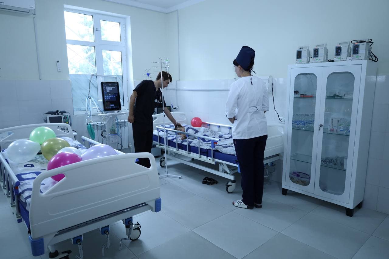 Tumanimizda bolalar reanimatsiya bo‘limi ochildi