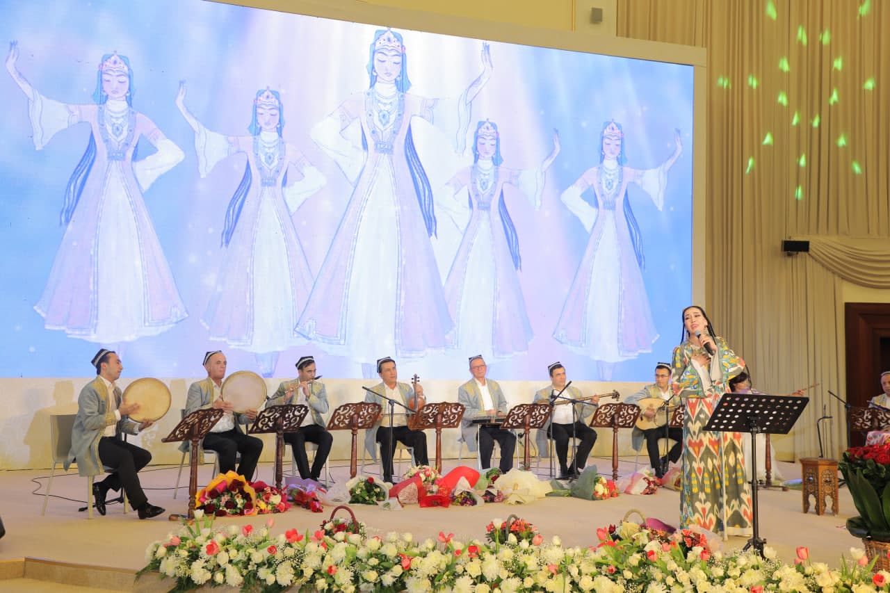 Муножат Йўлчиеванинг ижодий-маърифий кечаси бўлиб ўтди