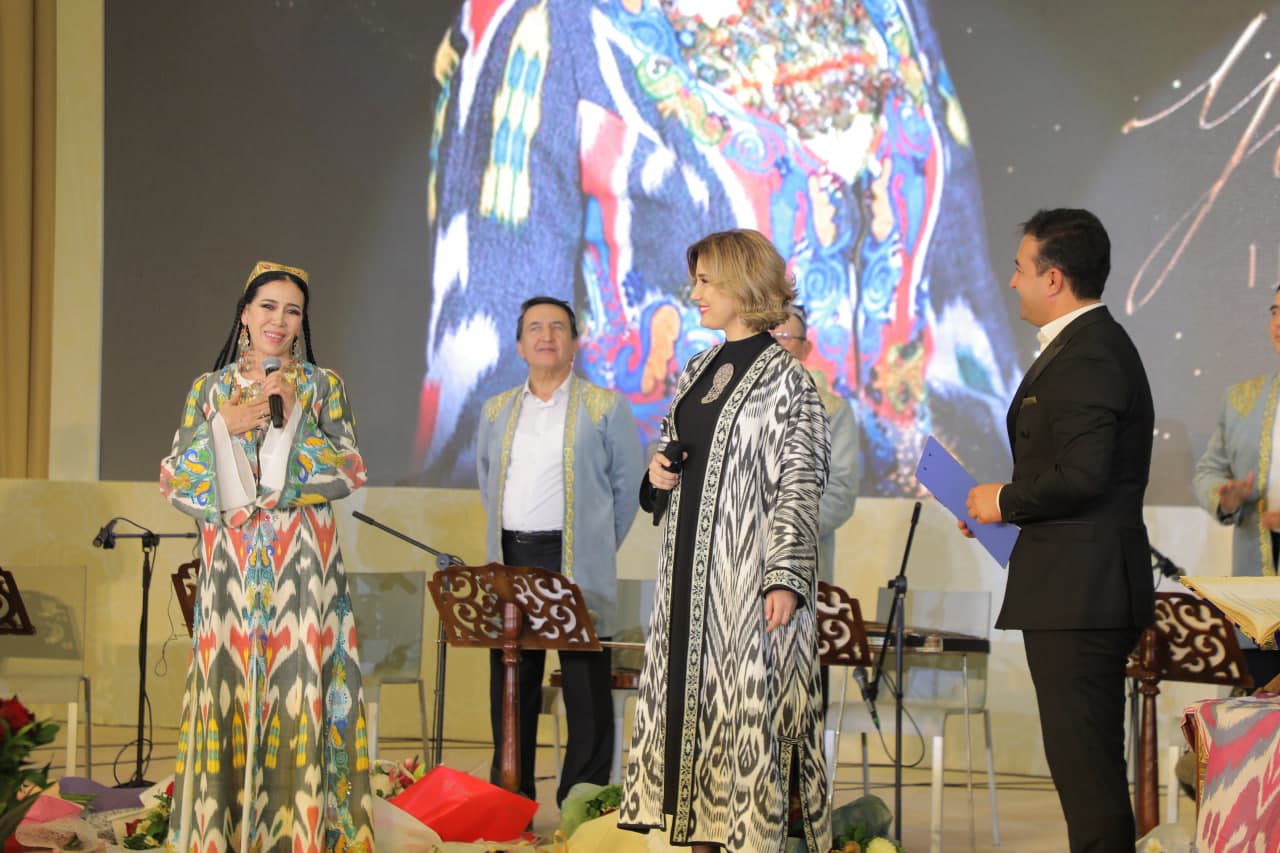 Муножат Йўлчиеванинг ижодий-маърифий кечаси бўлиб ўтди