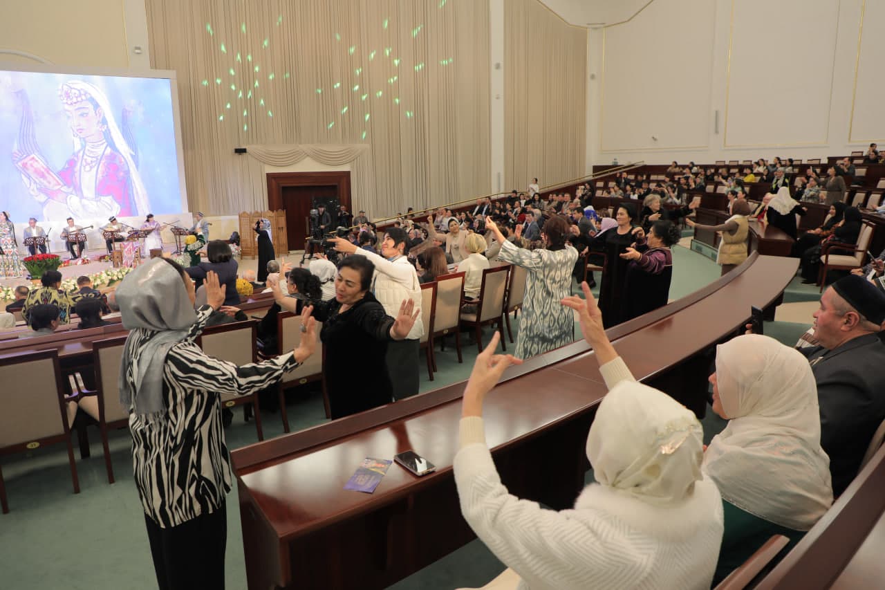 Муножат Йўлчиеванинг ижодий-маърифий кечаси бўлиб ўтди