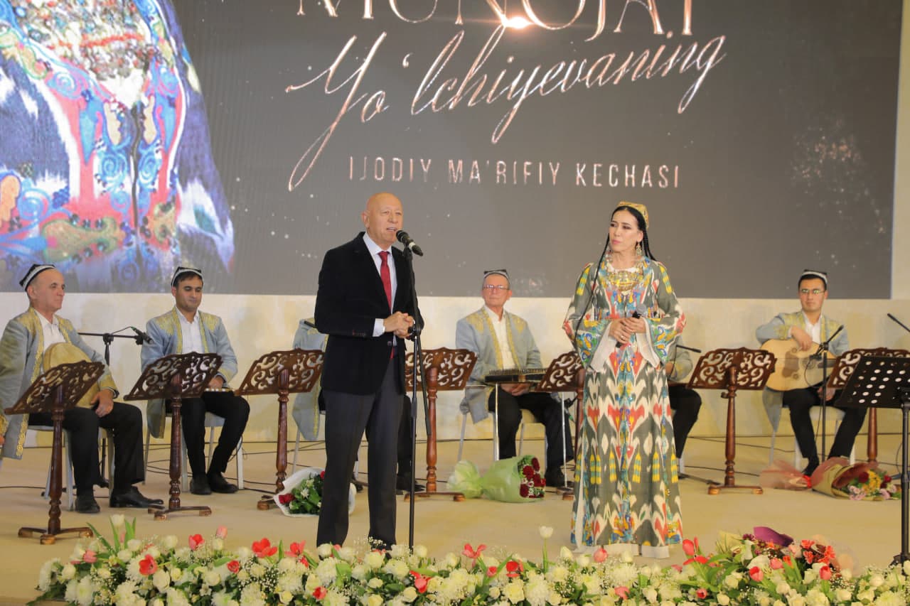 Муножат Йўлчиеванинг ижодий-маърифий кечаси бўлиб ўтди