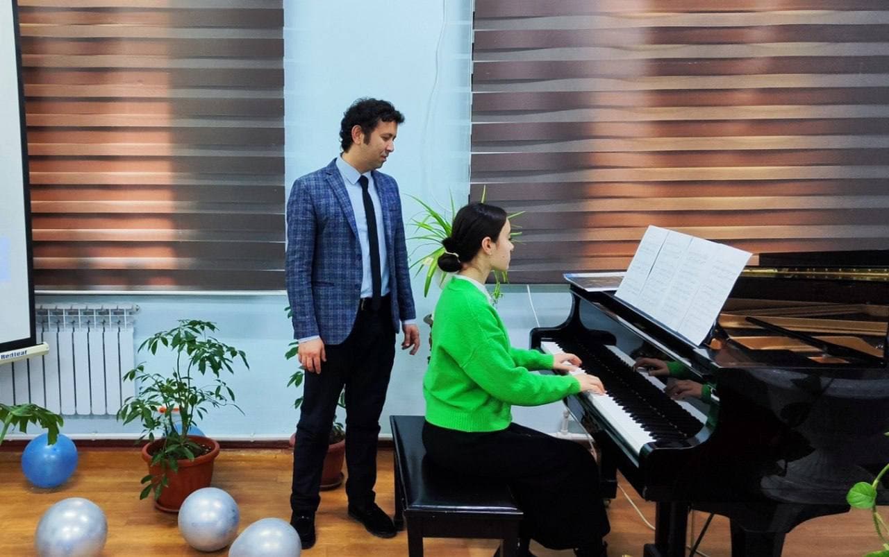 Kompozitor Farhod Nazarov bilan ijodiy uchrashuv bo‘lib o‘tdi