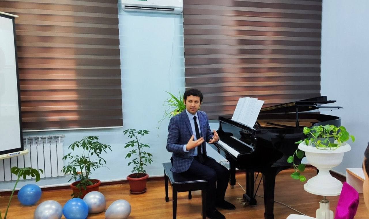 Kompozitor Farhod Nazarov bilan ijodiy uchrashuv bo‘lib o‘tdi
