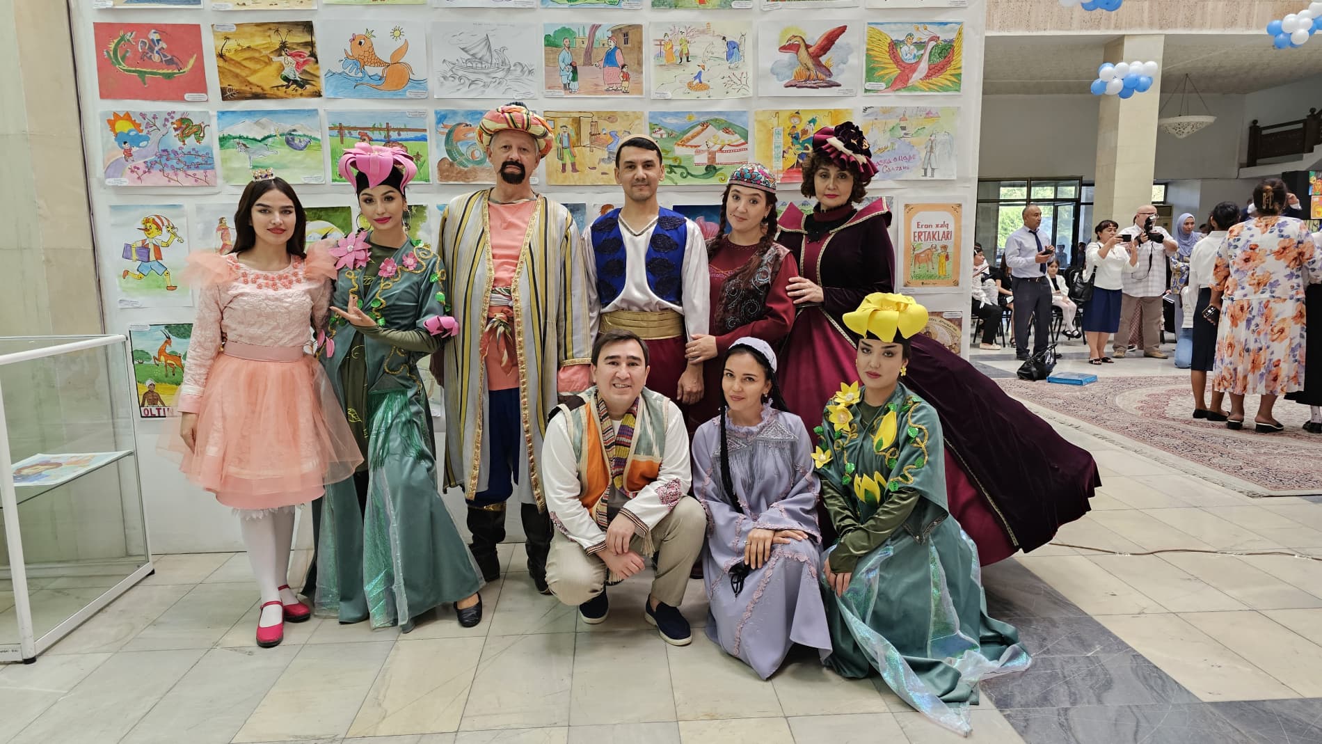 The VI Exhibition of Children's Drawings of the SCO Countries "In the World of Fairy Tales" is being held in Tashkent on September 25-30.