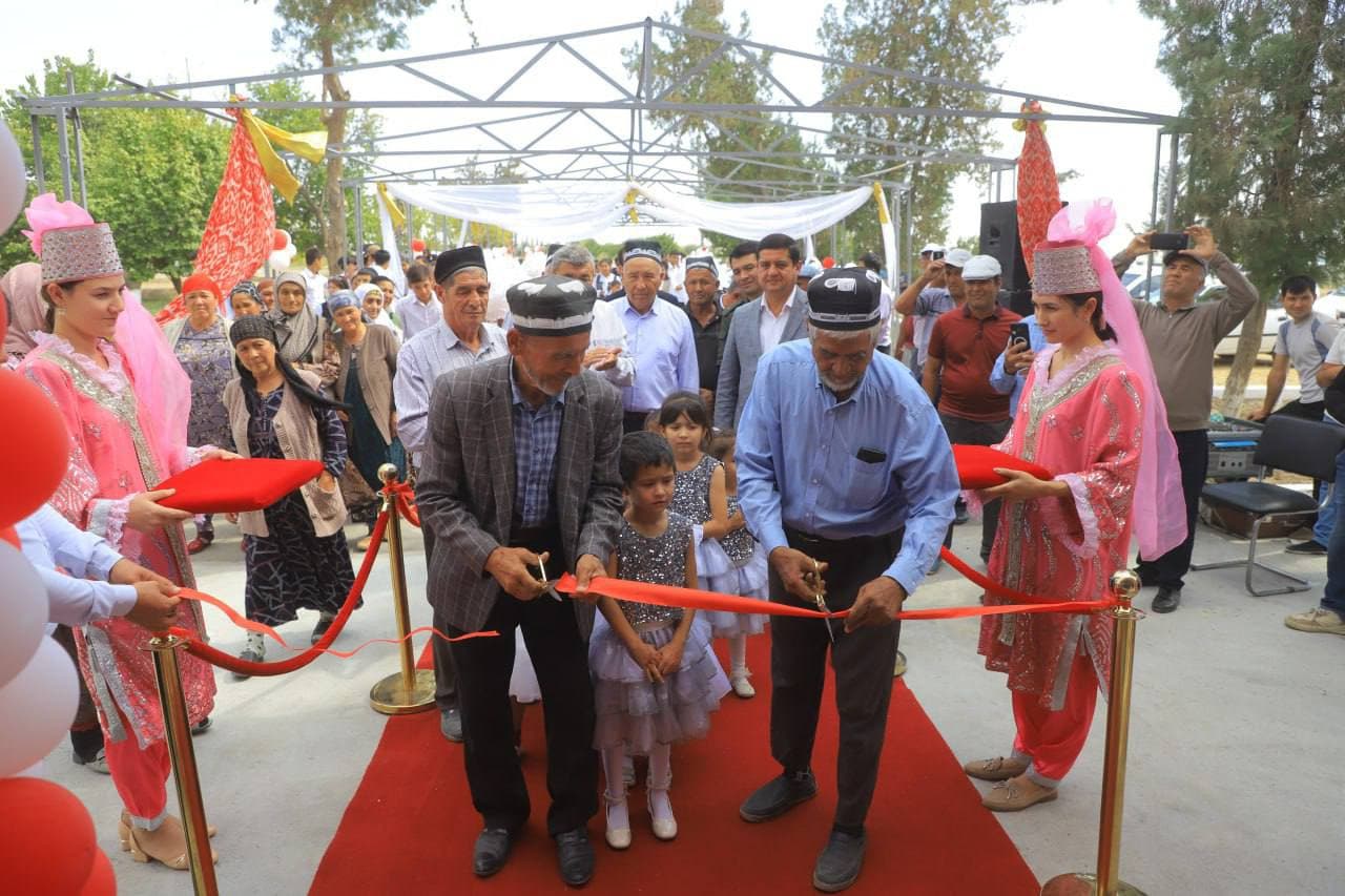 Buxoroning Qorako'l tumanida namunali madaniyat markazi foydalanishga topshirildi