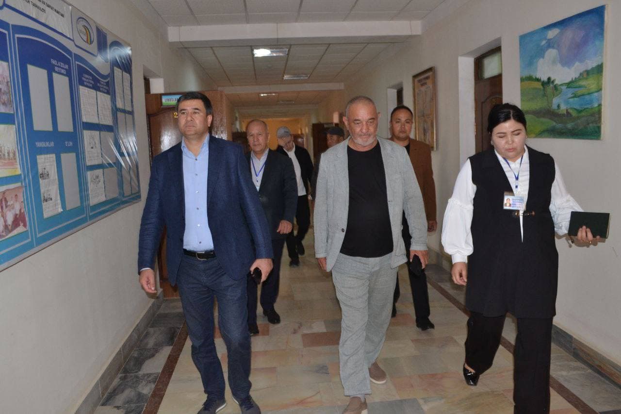 Yusufjon Usmonov xizmat safari bilan Qashqadaryo viloyatida bo‘ldi