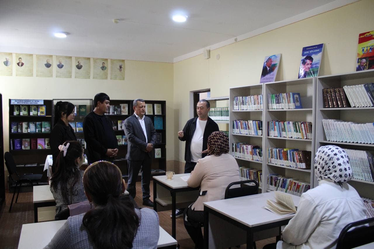 Bahodir Ahmedov xizmat safari bilan Jizzax viloyatida bo‘ldi