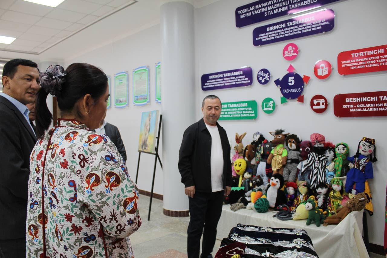 Bahodir Ahmedov xizmat safari bilan Jizzax viloyatida bo‘ldi