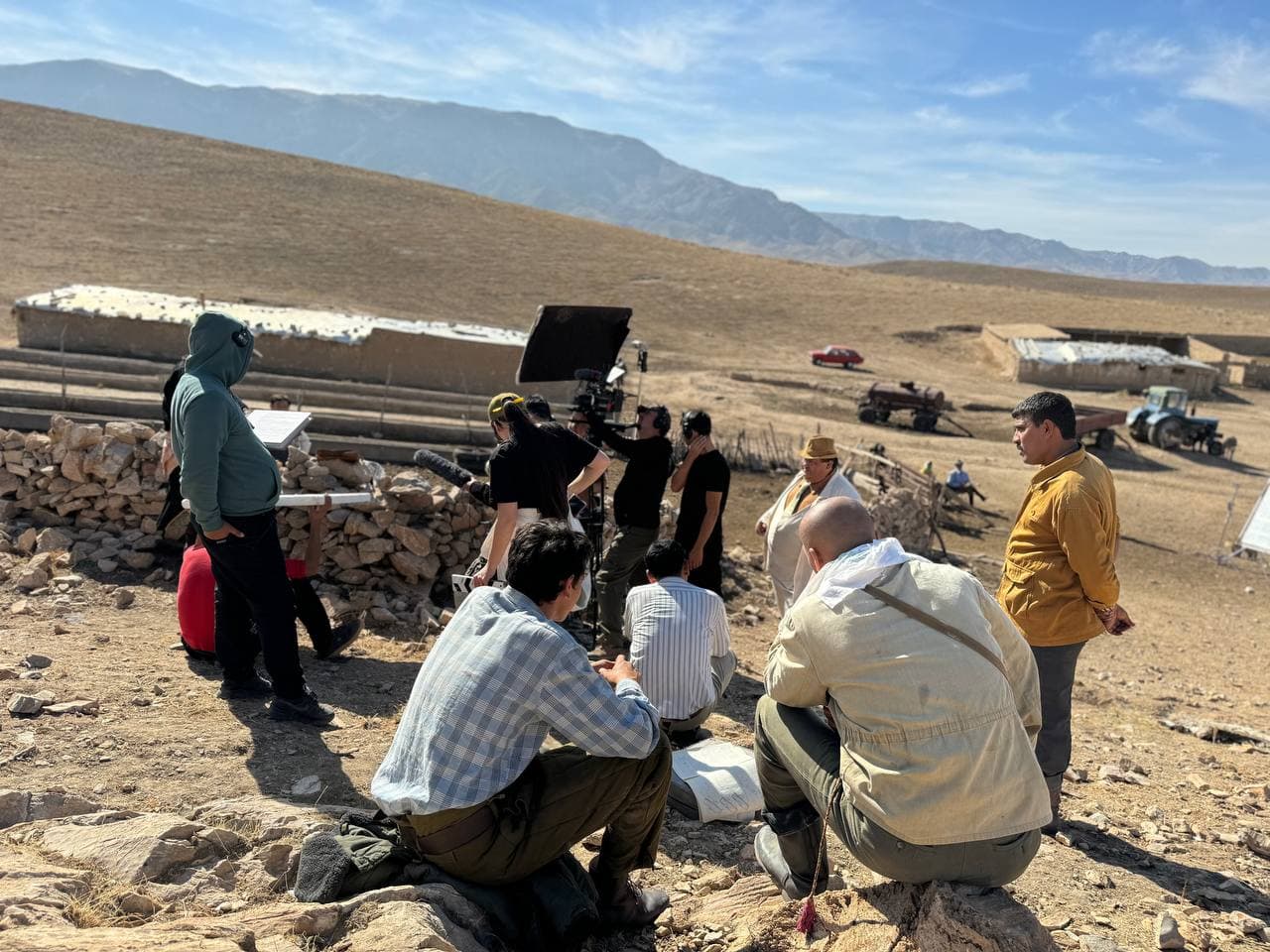 Снимается фильм «Пустыня».