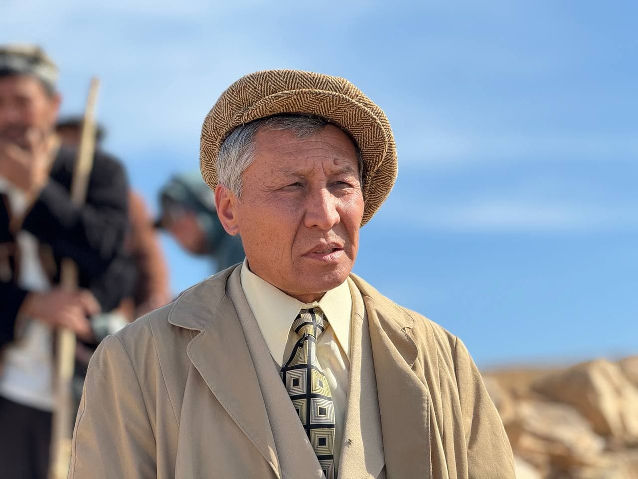 Снимается фильм «Пустыня».