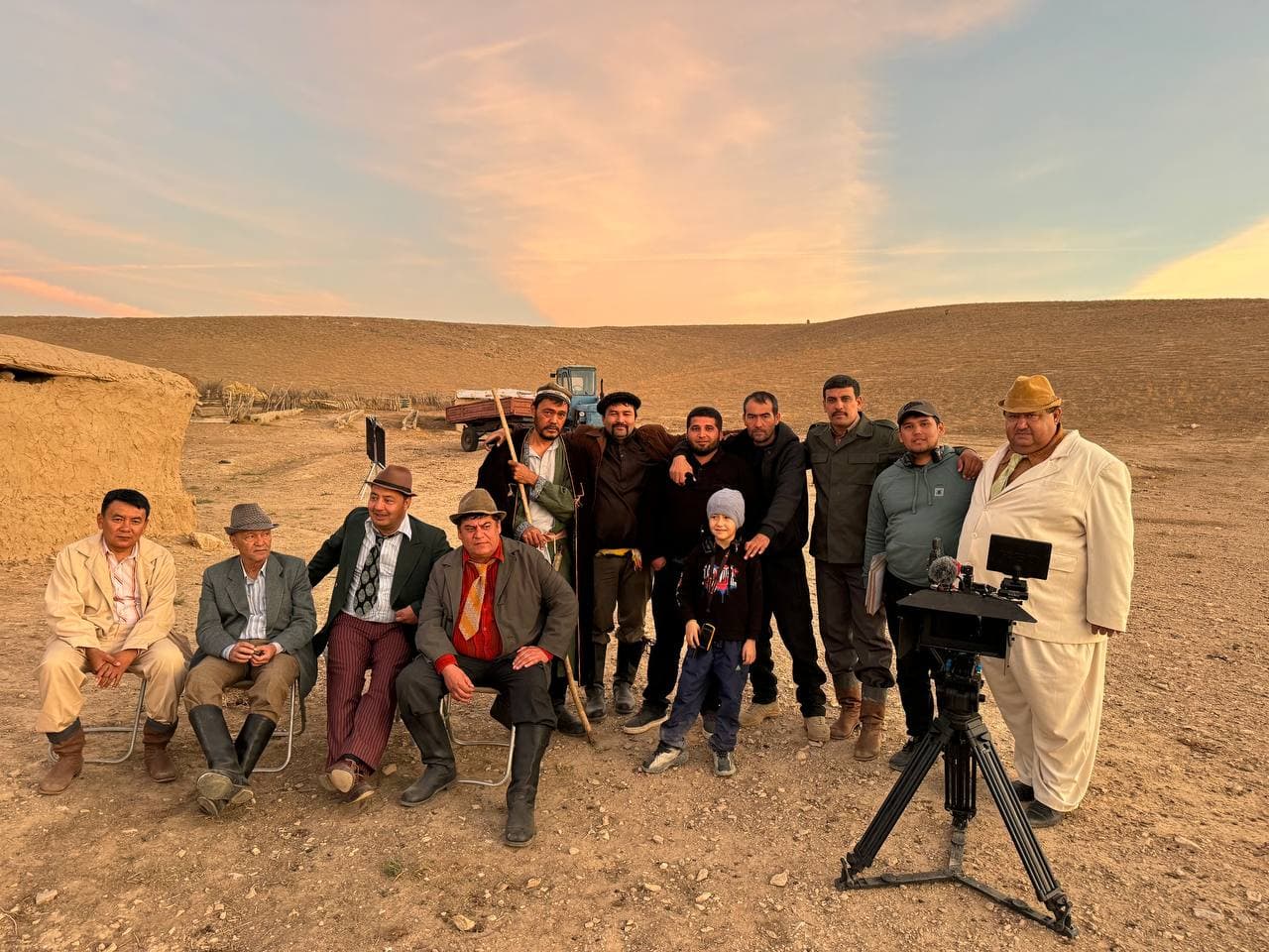 Снимается фильм «Пустыня».